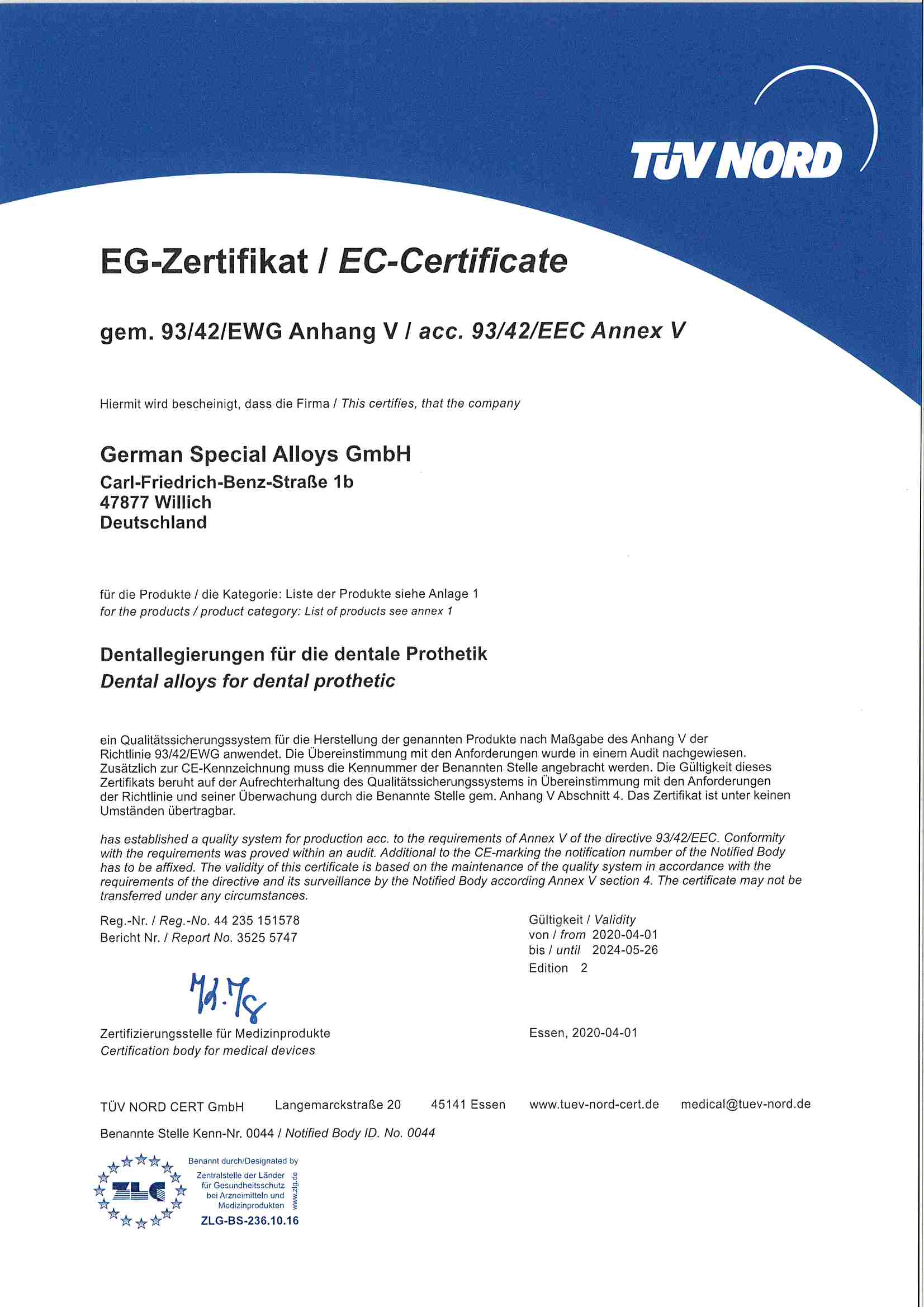 EC Cert